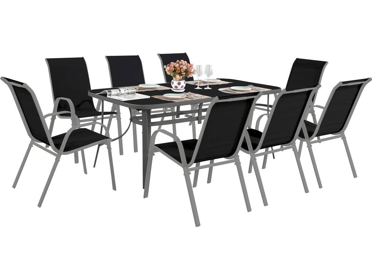 Salon De Jardin  Cordoba + Tropic 8 Personnes -habitat Et Jardin - Image 1