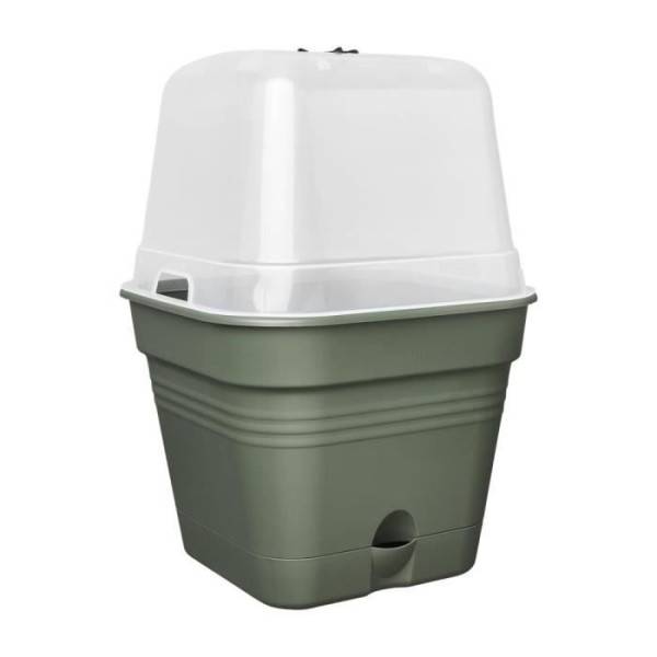Elho - Elho Green Basics Pot De Cult Car Allin1 30 - Vert - ø 30 X H 25 Cm - Culture Et Récolte - 100% Recyclé - Image 2