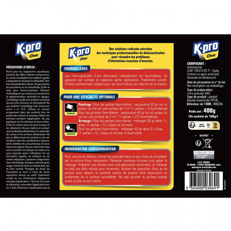 Kapo Destructeur Fourmiliere 400g - Kapo - Image 5