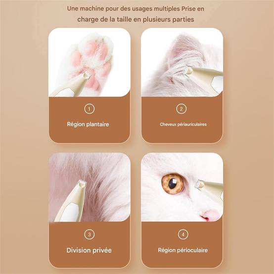 Tondeuse à pattes pour chien DtopbuyAge - Image 4