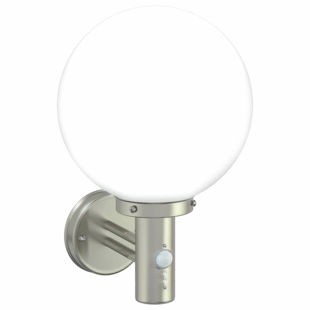 Applique murale extérieure - Lampe murale extérieure Argent 28 x 25 x 38 cm g243 - Image 8