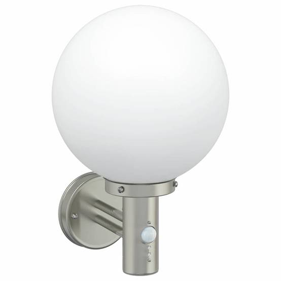 Applique murale extérieure - Lampe murale extérieure Argent 28 x 25 x 38 cm g243 - Image 1