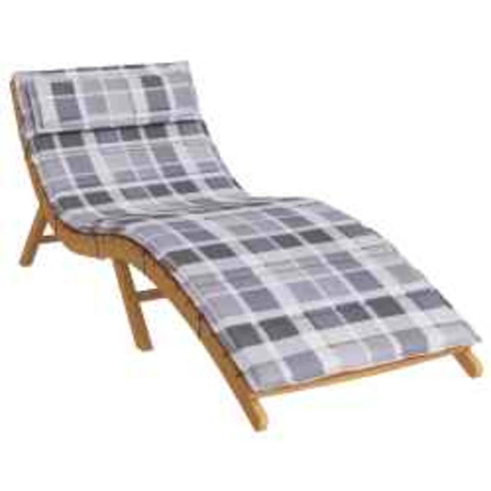 Maison Chic - Coussin Bain de soleil | Coussin de transat ensoleillé Gris 178 x 60 x 4 cm Tissu Oxford Maison Chic - Image 2