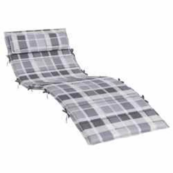 Maison Chic - Coussin Bain de soleil | Coussin de transat ensoleillé Gris 178 x 60 x 4 cm Tissu Oxford Maison Chic - Image 1