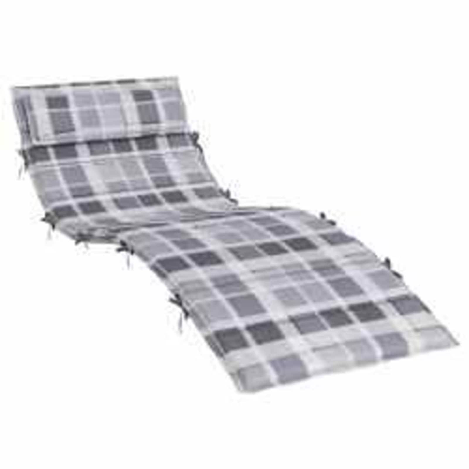 Maison Chic - Coussin Bain de soleil | Coussin de transat ensoleillé Gris 178 x 60 x 4 cm Tissu Oxford Maison Chic - Image 1