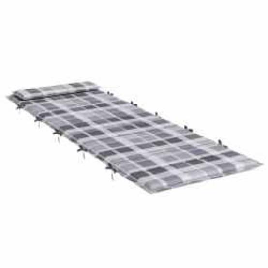 Maison Chic - Coussin Bain de soleil | Coussin de transat ensoleillé Gris 178 x 60 x 4 cm Tissu Oxford Maison Chic - Image 3