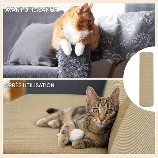 IntiMeg - Protection canapé anti - griffe pour chat IntiMeg - Image 5