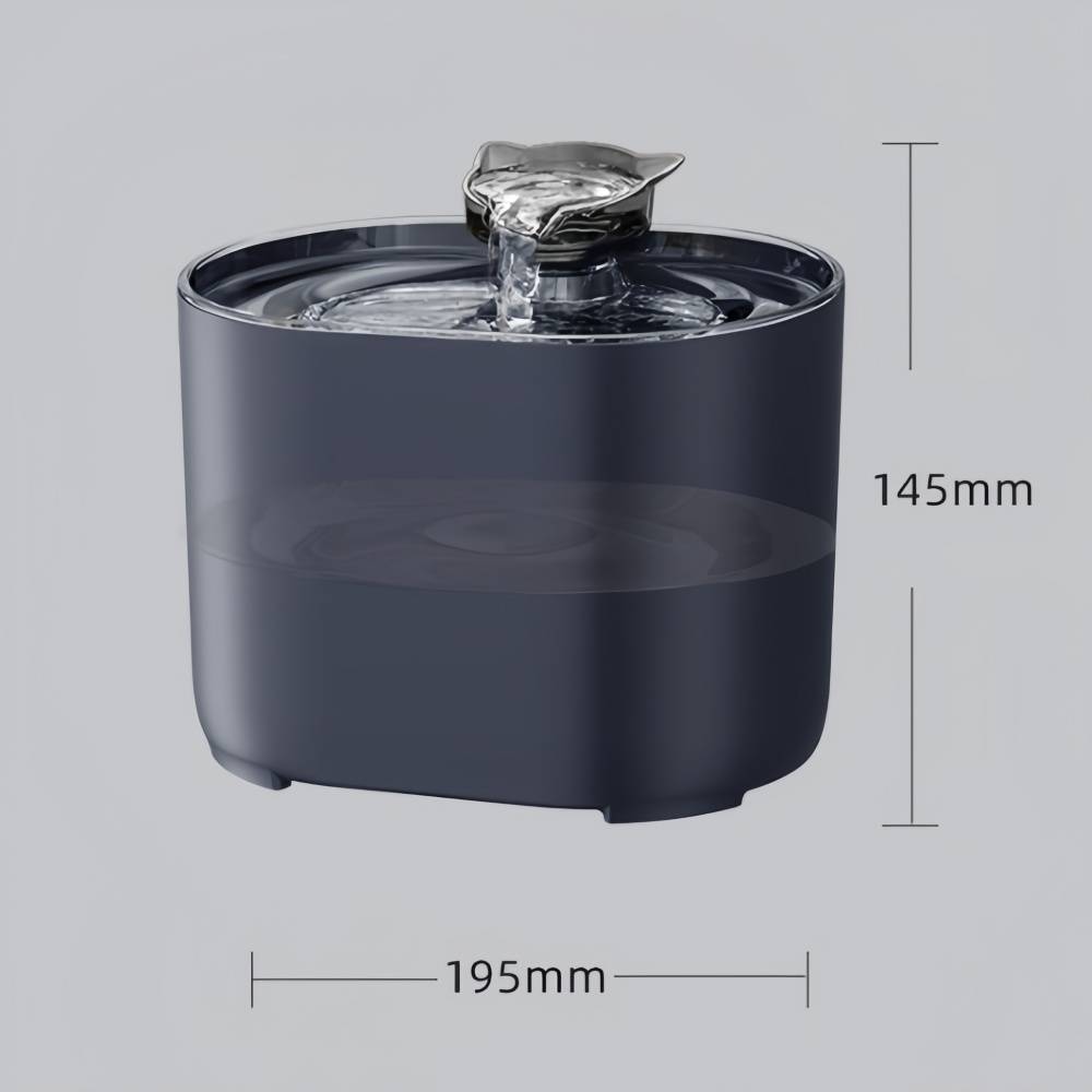 IntiMeg - Fontaine à eau pour animaux de compagnie Noir IntiMeg - Image 6
