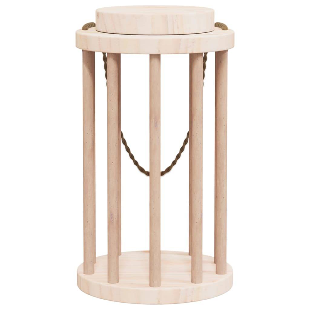 ComfortXL - Distributeur Foin Lapin Bois Sapin Rond 15x25,5cm Naturel - ComfortXL Outdoor Living - Image 3