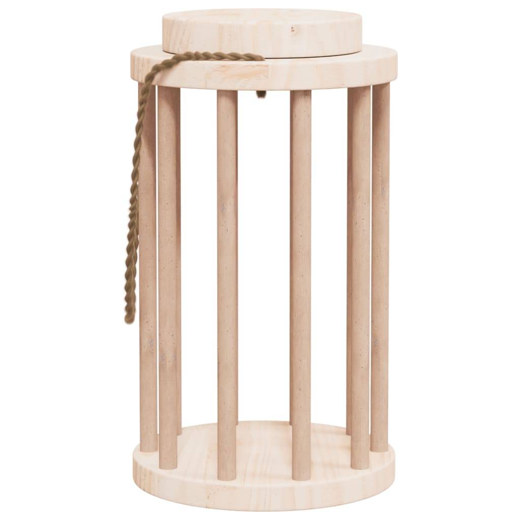 ComfortXL - Distributeur Foin Lapin Bois Sapin Rond 15x25,5cm Naturel - ComfortXL Outdoor Living - Image 4