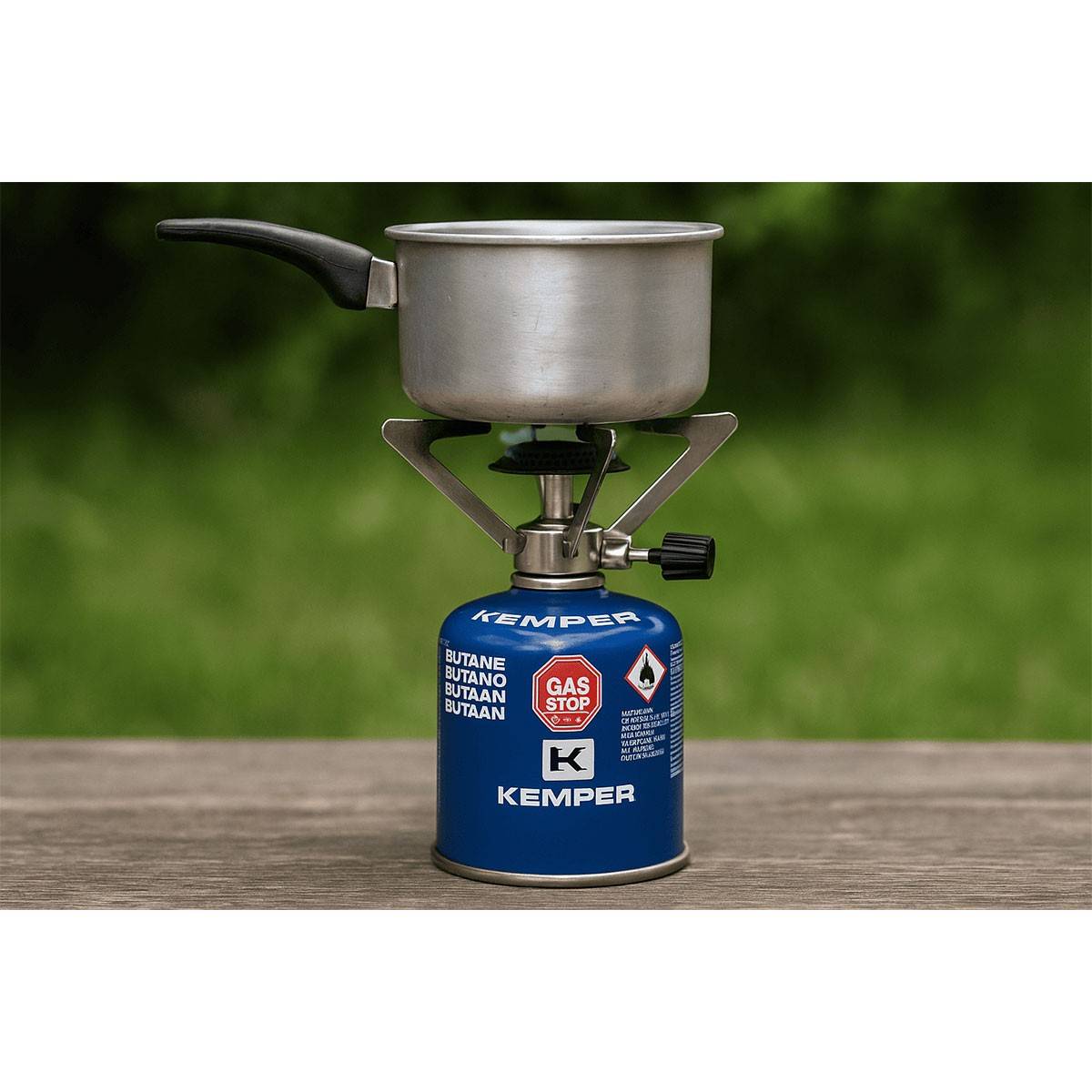 Pack de 12 Cartouches de gaz 190g Perçable Butane KEMPER - Image 5