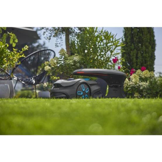 Tondeuse robot - GARDENA - Smart SILENO sense 600 - Connectée - Jusqu'a 600 m² - Sans câble périphérique ni Smart Gateway - Image 5