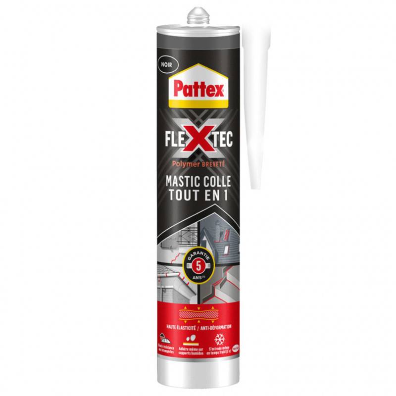 Pattex - Colle mastic Tout en 1 Flextec PATTEX - Teinte: Blanc - Image 3