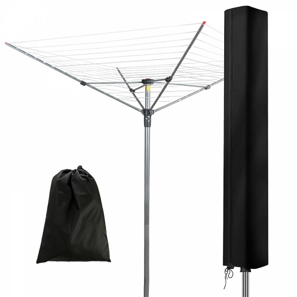 Housse de protection sécheuse420D, housse de rangement résistante aux intempéries avec fermeture éclair et poche de rangement(165x16x16cm)-Lytech - Image 1