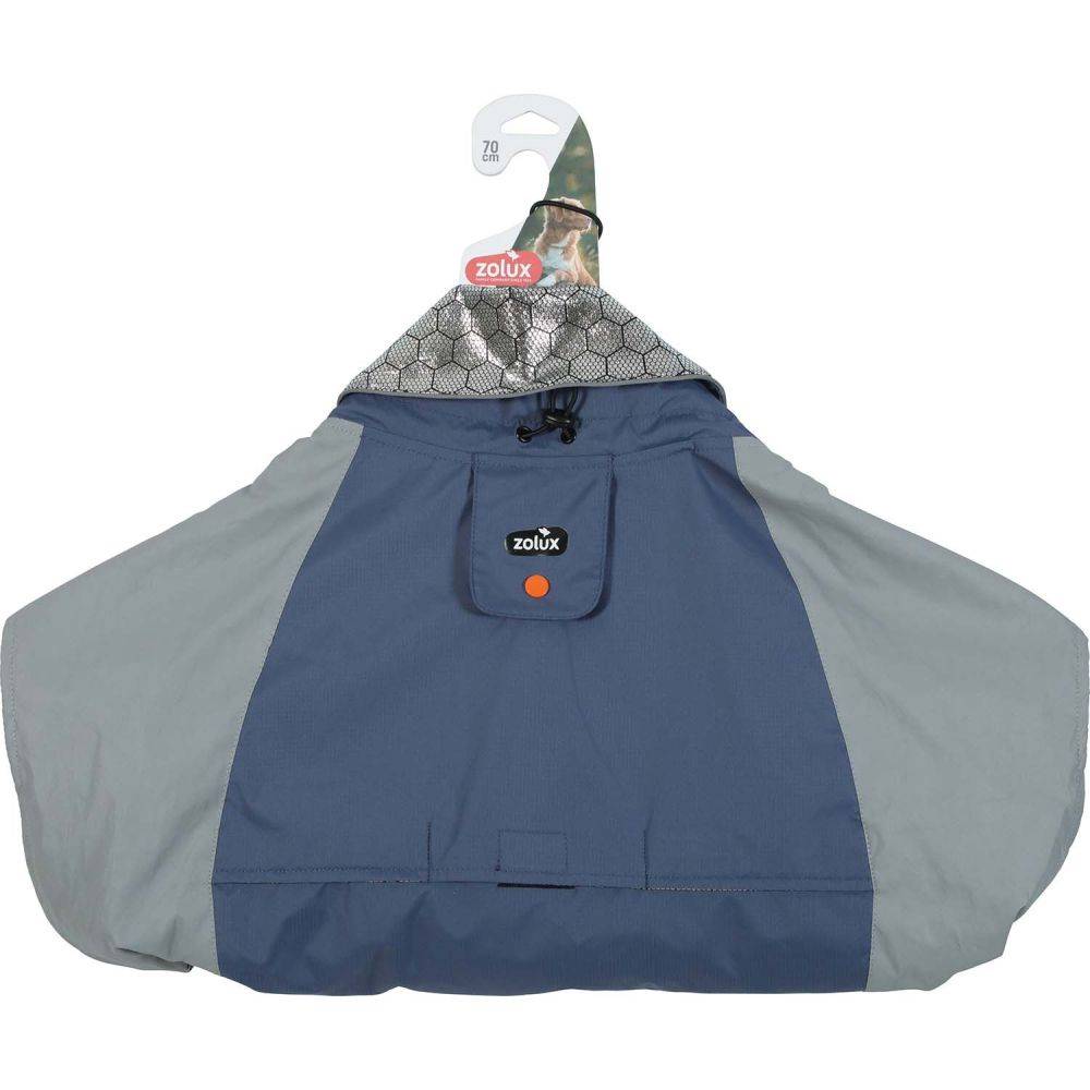 Zolux - Veste technique en tissu thermo-réflecteur bleu Bivouak 55 cm - Image 4
