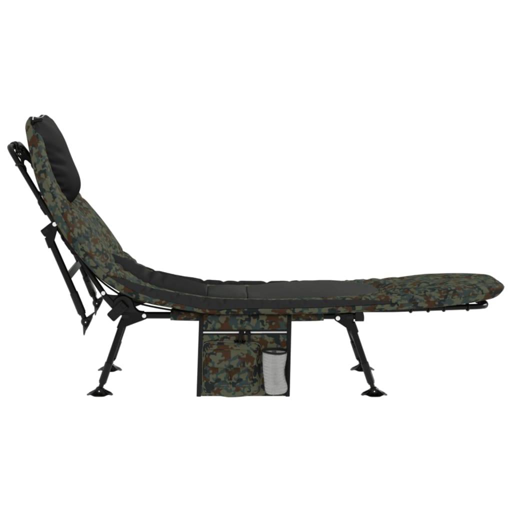 Prolenta Premium - Chaise longue pliante/transat  Thirja Vert  196 X 75 X 32-100 cm  - P87211V - Image 2