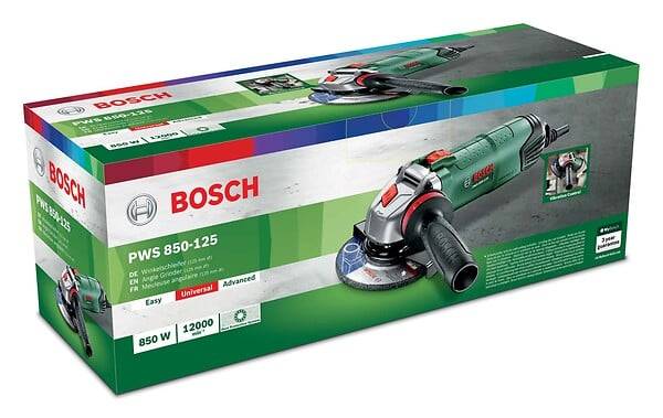 Bosch Vert - Meuleuse angulaire filaire PWS 850-125 - 850W BOSCH DIY Bosch - Image 2
