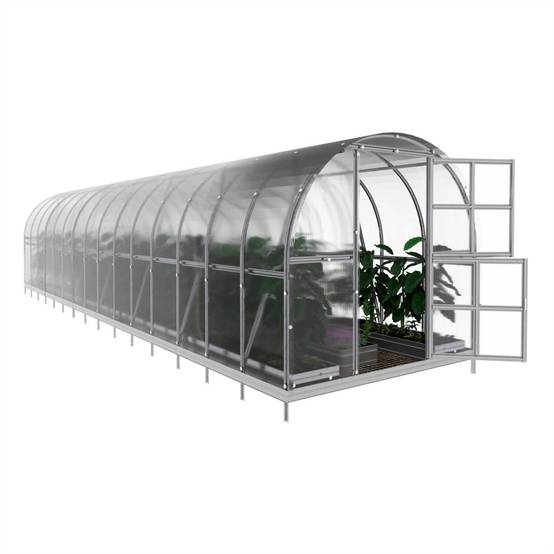 Serre KLASIKA ARCH 3 x 12 m (36 m²), 6 mm avec revêtement en polycarbonate - Image 3