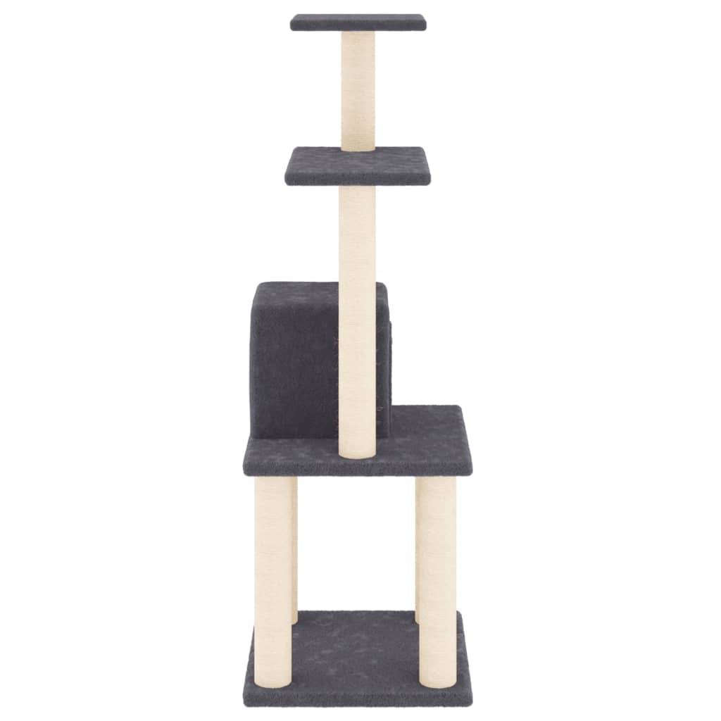Vidaxl - Arbre à chat avec griffoirs en sisal Gris foncé 105 cm vidaXL 171468 - Image 5