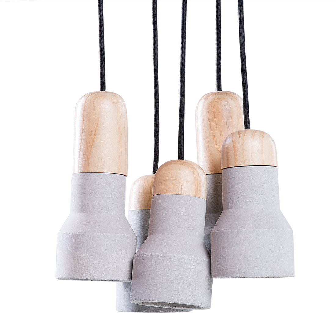 Beliani - Lampe suspension Béton Gris APURE - Beliani - Image 2