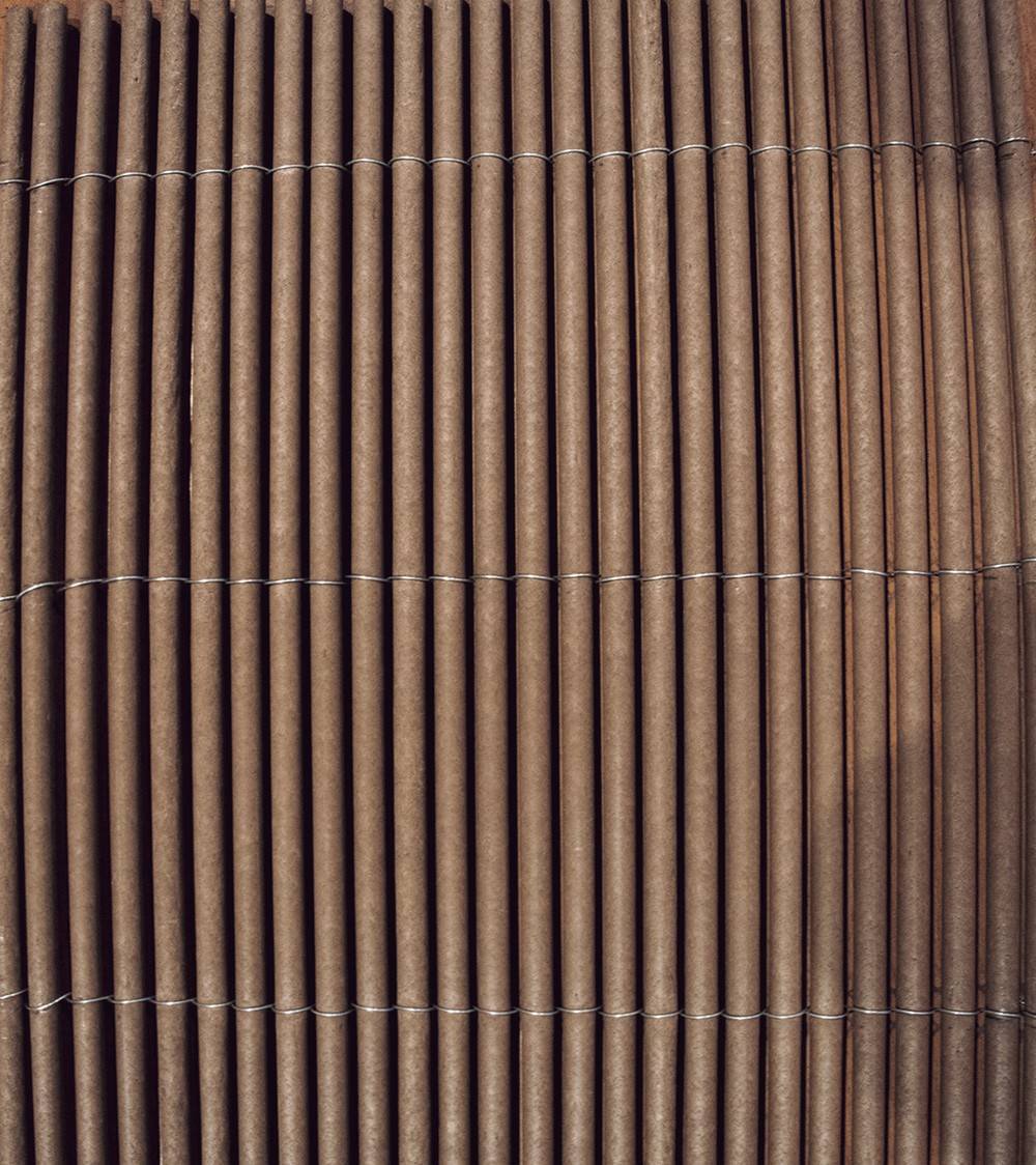 Nortène - Canisse d'osier semi-synthétique - Chocolat - 1,5x3m Nortene - Image 2