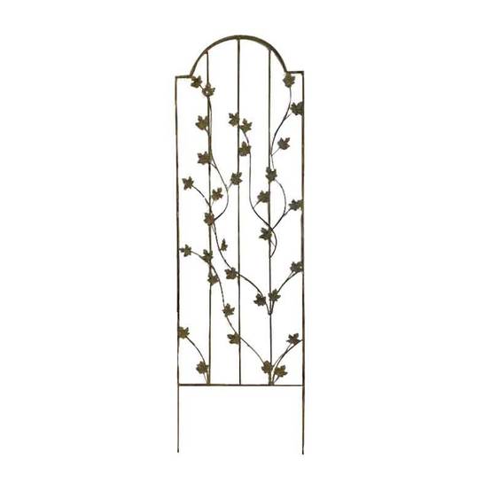 La Grande Prairie - Treillage jardin fer Feuilles 50x156cm - Image 1