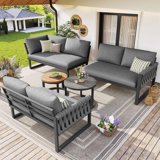 Set modulable 5-6 personnes – personnalisable, anti-UV, confort total - Image 5