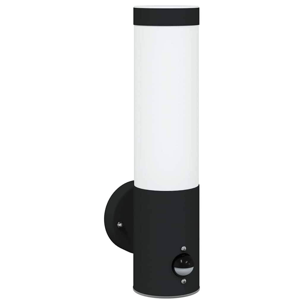 Applique murale extérieure - Lampe murale extérieure Noir 12 x 7.5 x 29 cm g255 - Image 1