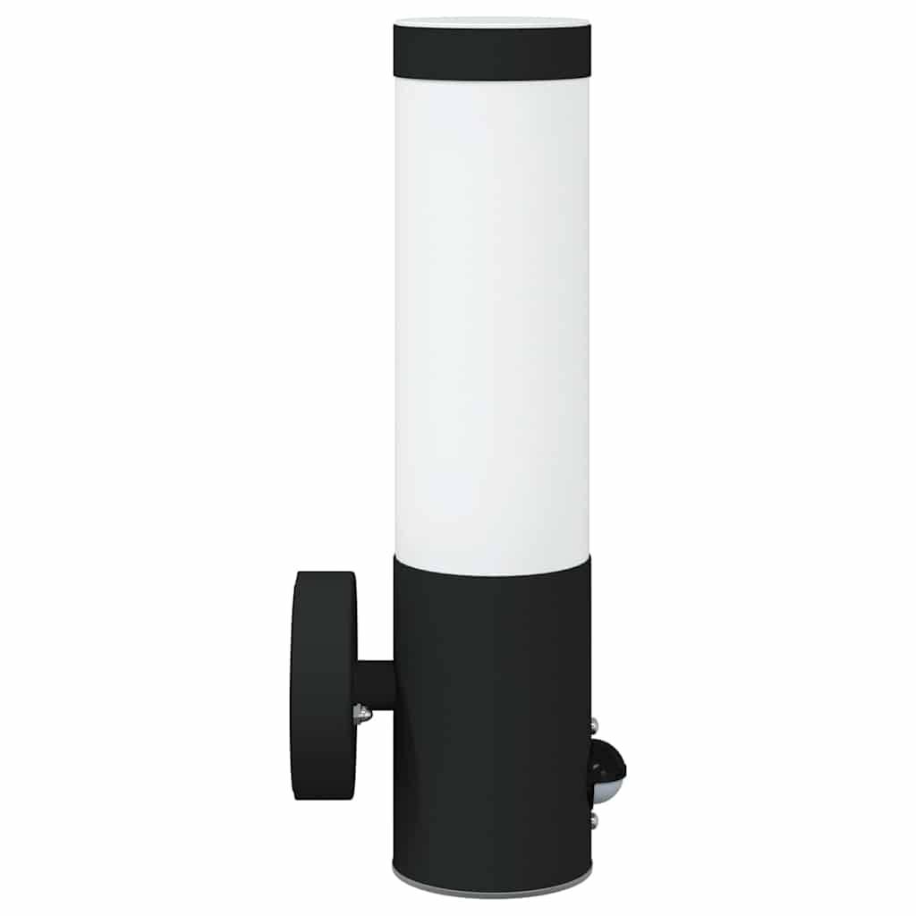 Applique murale extérieure - Lampe murale extérieure Noir 12 x 7.5 x 29 cm g255 - Image 4