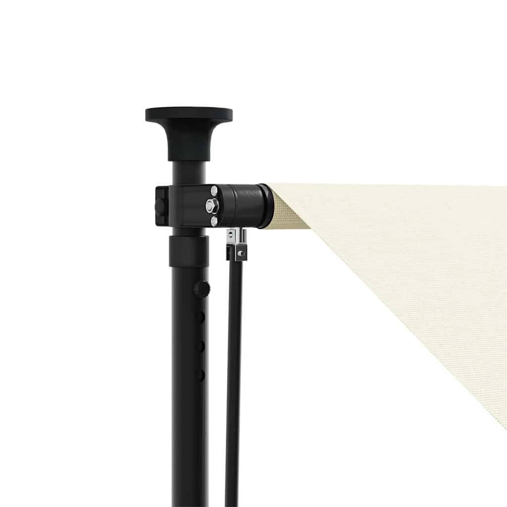 Vidaxl - Auvent rétractable crème 250x150 m tissu et acier vidaXL 368746 - Image 7