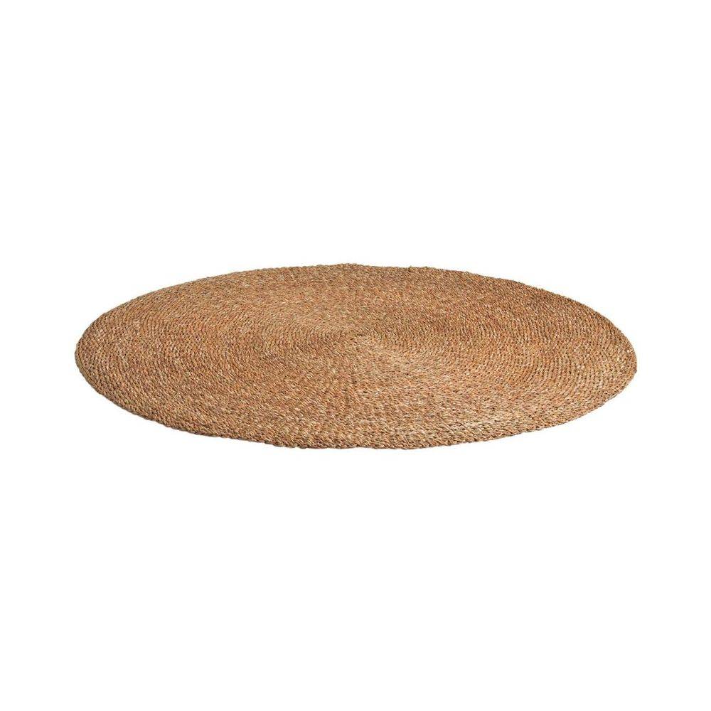 Aubry Gaspard - Tapis rond en jonc de mer naturel Siz Diamètre 120cm - Image 3