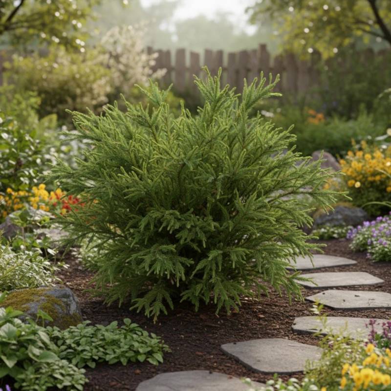 Cèdre du Japon Araucarioides, Cryptomeria - Pot de 3L - 40/60 cm - Image 5