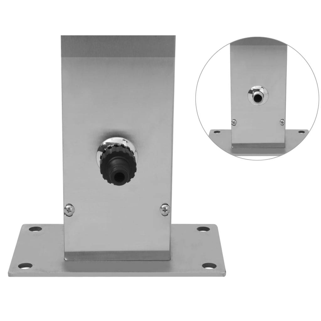 Douche d'exterieur Støvring Argenté 2,8 X 2,8 X 21 cm - P87209A - Image 6