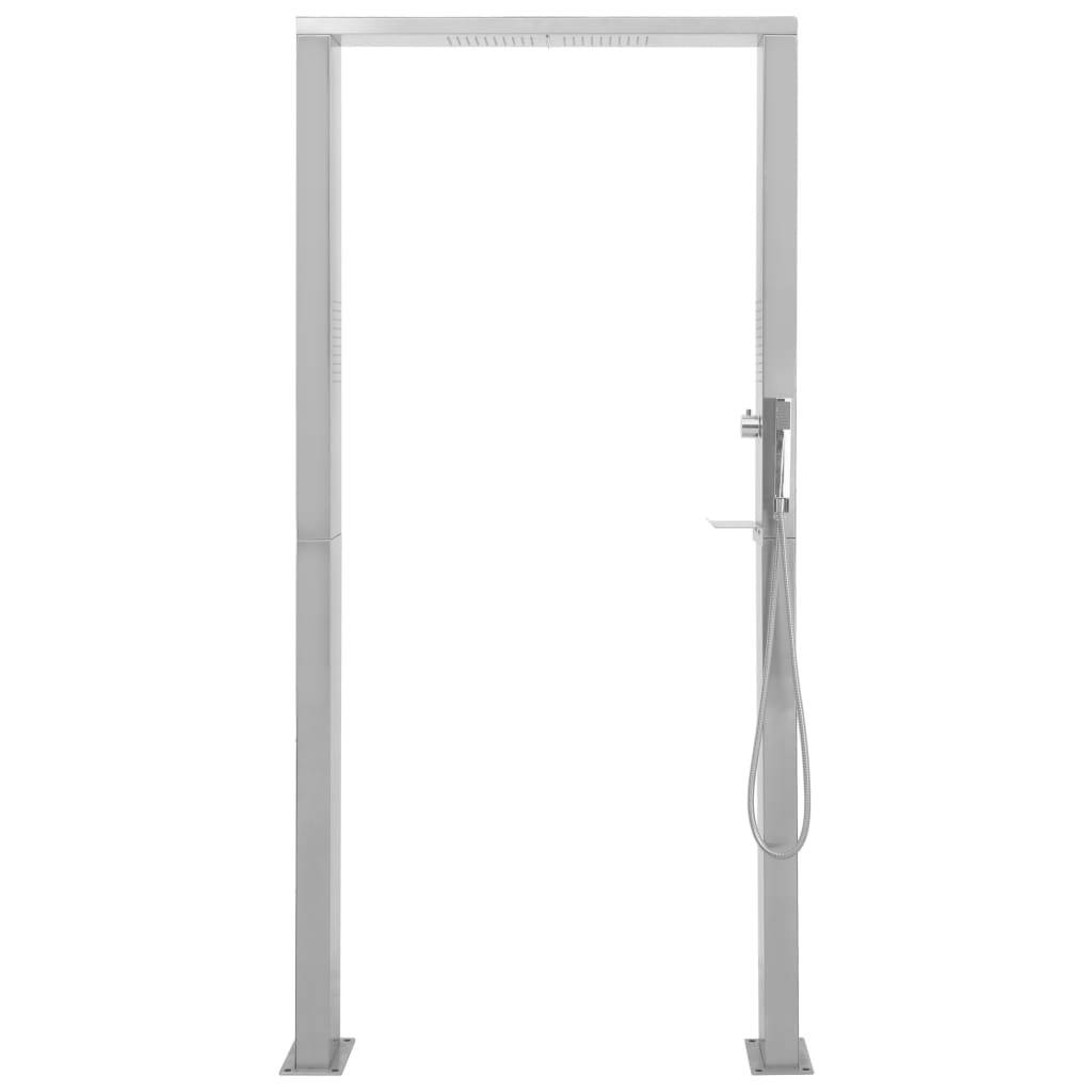 Douche d'exterieur Støvring Argenté 2,8 X 2,8 X 21 cm - P87209A - Image 4