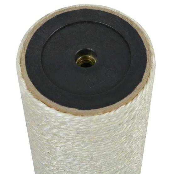 Grand Poteau Griffoir Chat Sisal Naturel Remplacement Arbre à Chat 60x8 cm Beige - ComfortXL Outdoor Living - Image 2
