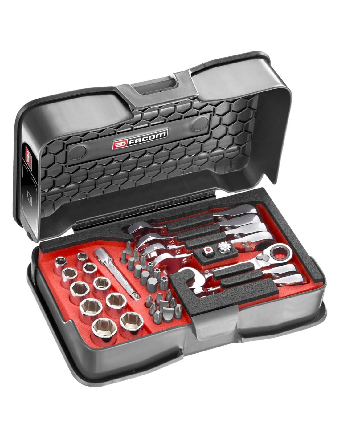 Facom - Coffret Cliquet Compact Facom Serrage Polyvalent, Compacité, Robustesse - Générique - Image 1