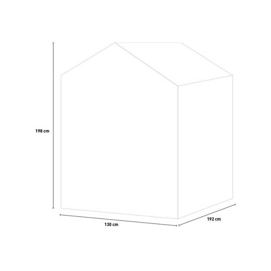 Keter - Abri de jardin Boîte en résine PVC 130x192x198cm ResinBox - Image 7