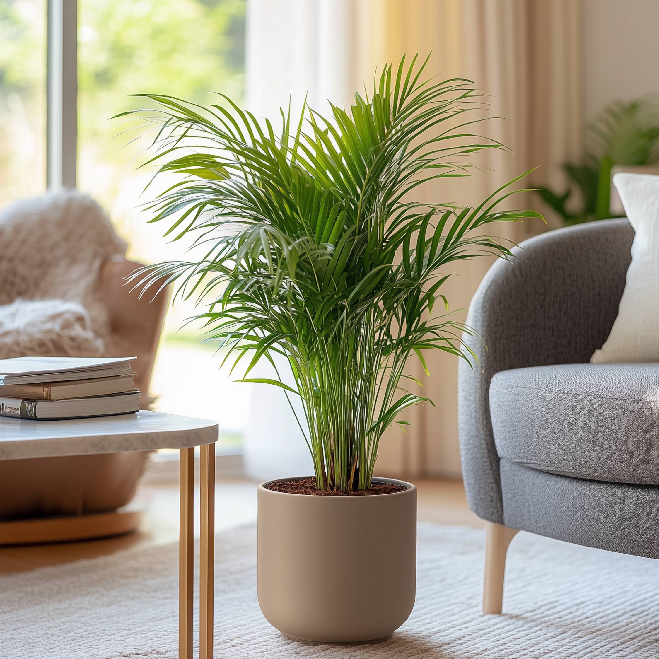 Palmier areca - Dypsis lutescens - Hauteur 60-70cm - ⌀17cm - Image 3