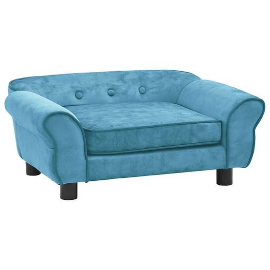 PANGIVO - Canapé pour chien peluche turquoise 72 x 45 x 30 cm - PANGIVO - Image 2