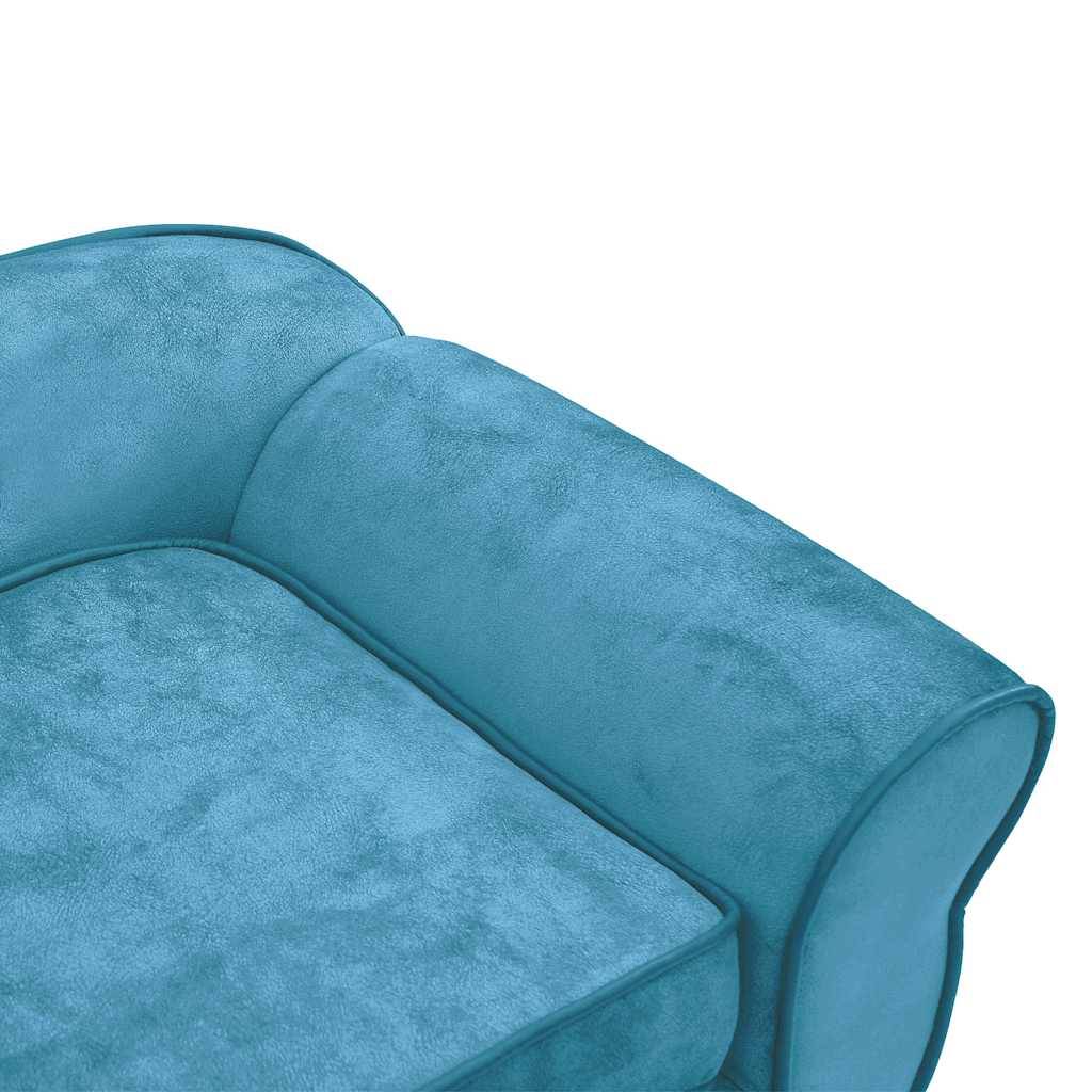 PANGIVO - Canapé pour chien peluche turquoise 72 x 45 x 30 cm - PANGIVO - Image 9
