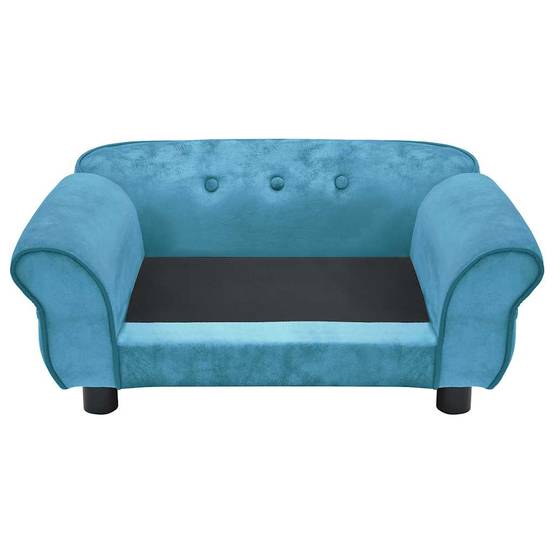 PANGIVO - Canapé pour chien peluche turquoise 72 x 45 x 30 cm - PANGIVO - Image 6