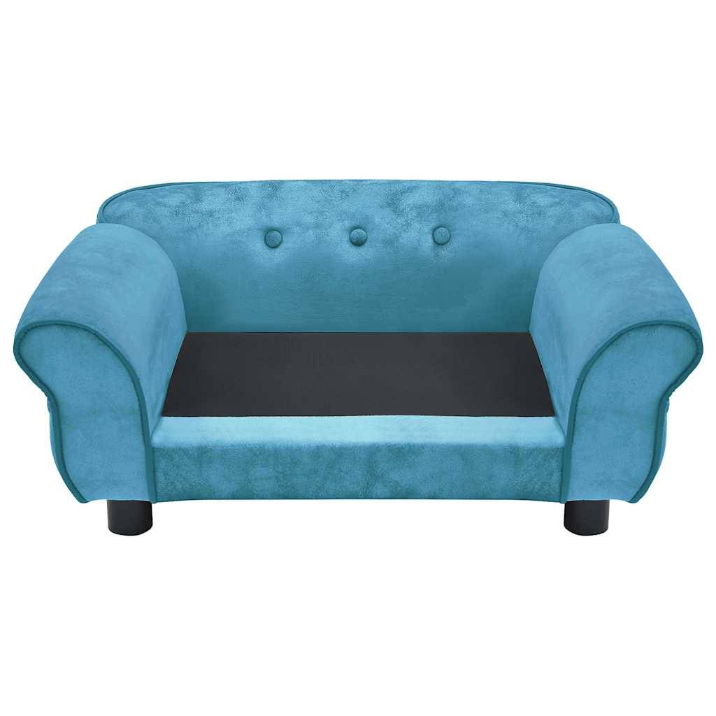 PANGIVO - Canapé pour chien peluche turquoise 72 x 45 x 30 cm - PANGIVO - Image 6