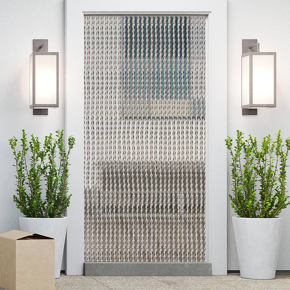 Sans Marque - Rideau de porte anti insecte en plastique transparent - Image 2