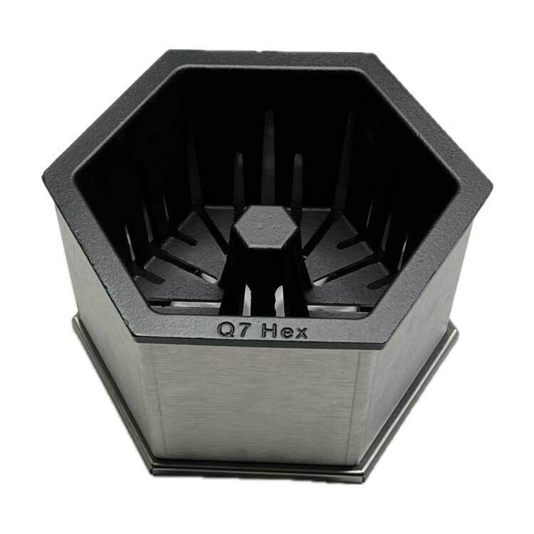 Qaito - QAÏTO Q7Hex Brûleur à pellets pour petits inserts et poeles à bois recevant des bûches de 25 à 30 cm - Image 1