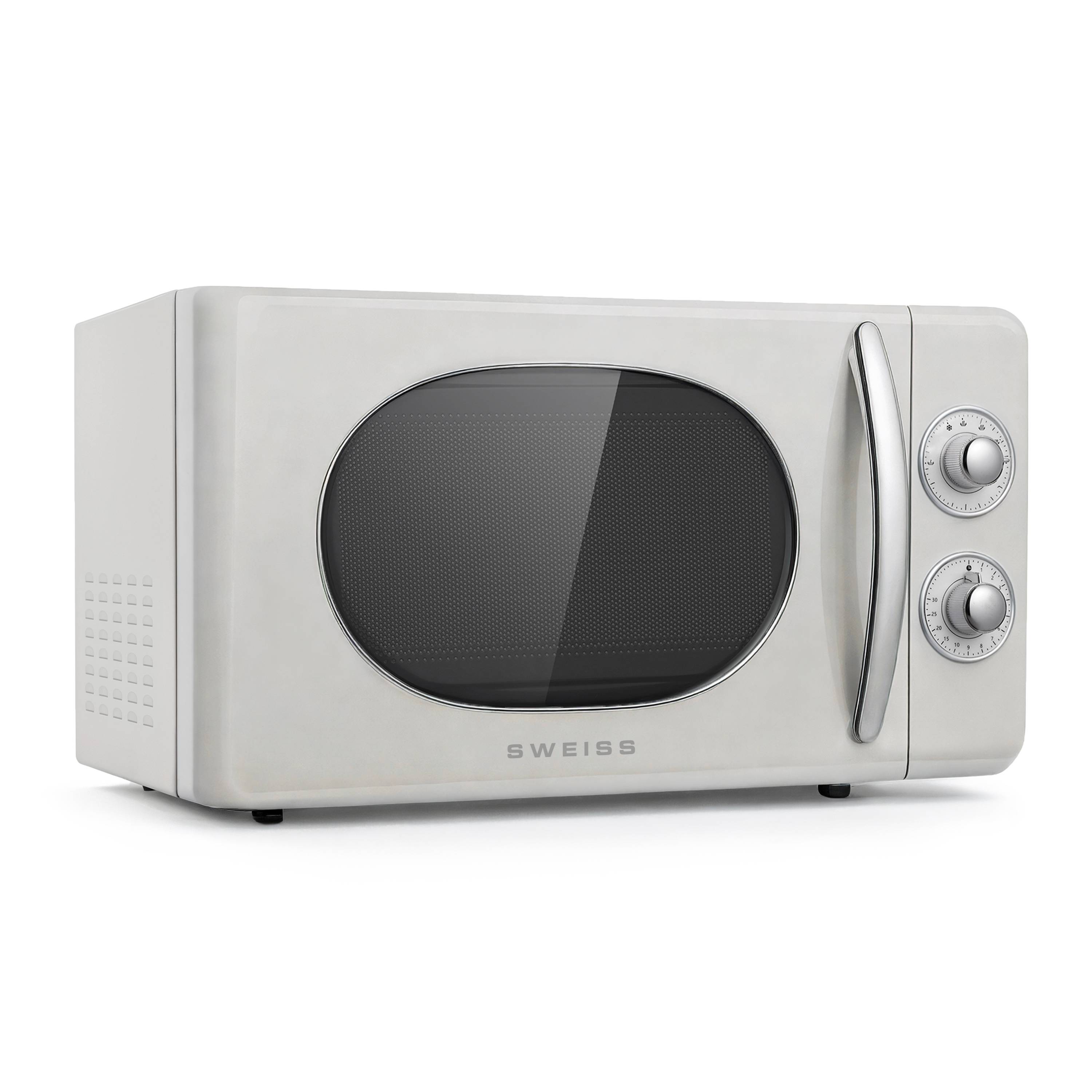 Sweiss MOVI8 - Micro-ondes vintage beige - Image 2