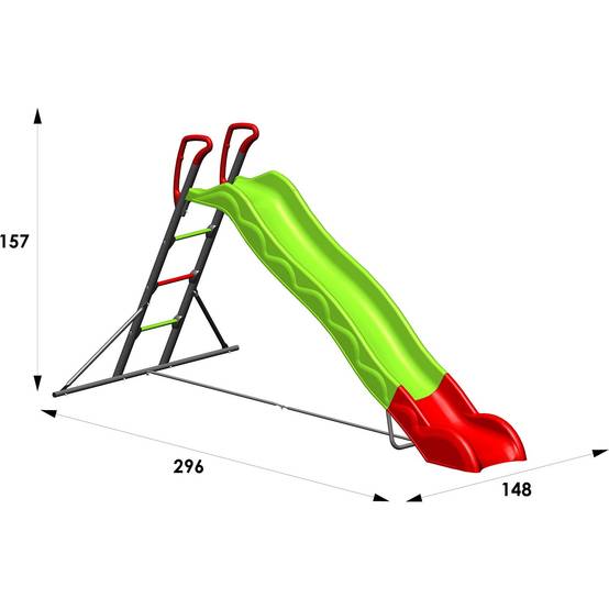 Toboggan de 2.63m de glisse J-31151P4 Trigano Jardin - Image 3