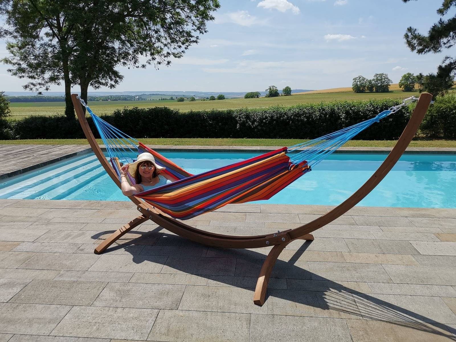 Jobek - Set Bois WEEKEND 350x125x136,5 cm Multicolore certifié FSC Mix JOBEK - Image 3