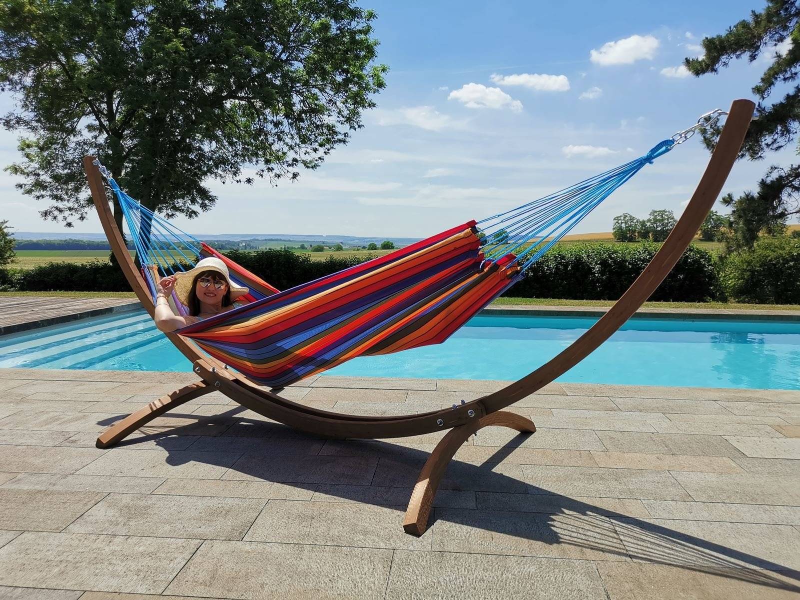 Jobek - Set Bois WEEKEND 350x125x136,5 cm Multicolore certifié FSC Mix JOBEK - Image 2