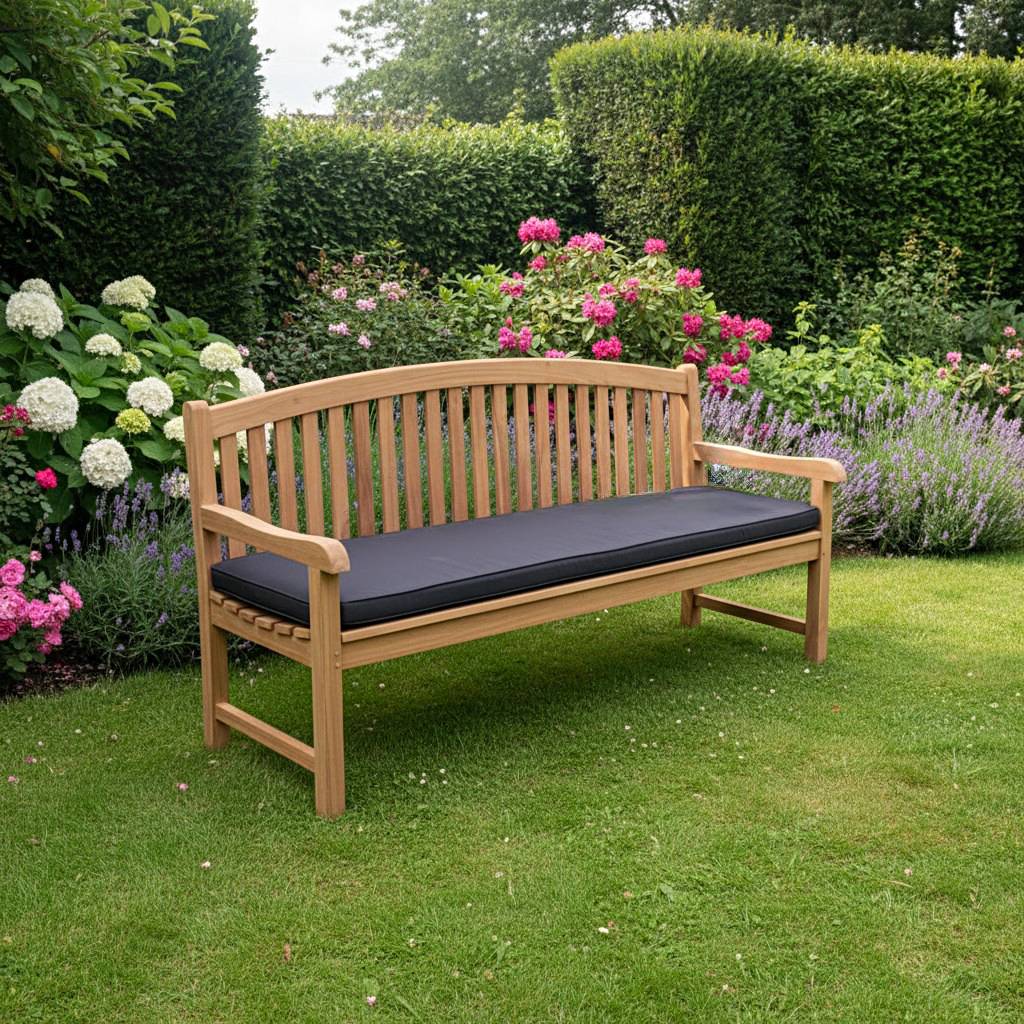 Teck'Attitude - Banc en teck massif Cambridge 180 cm - TECK'Attitude - Image 3