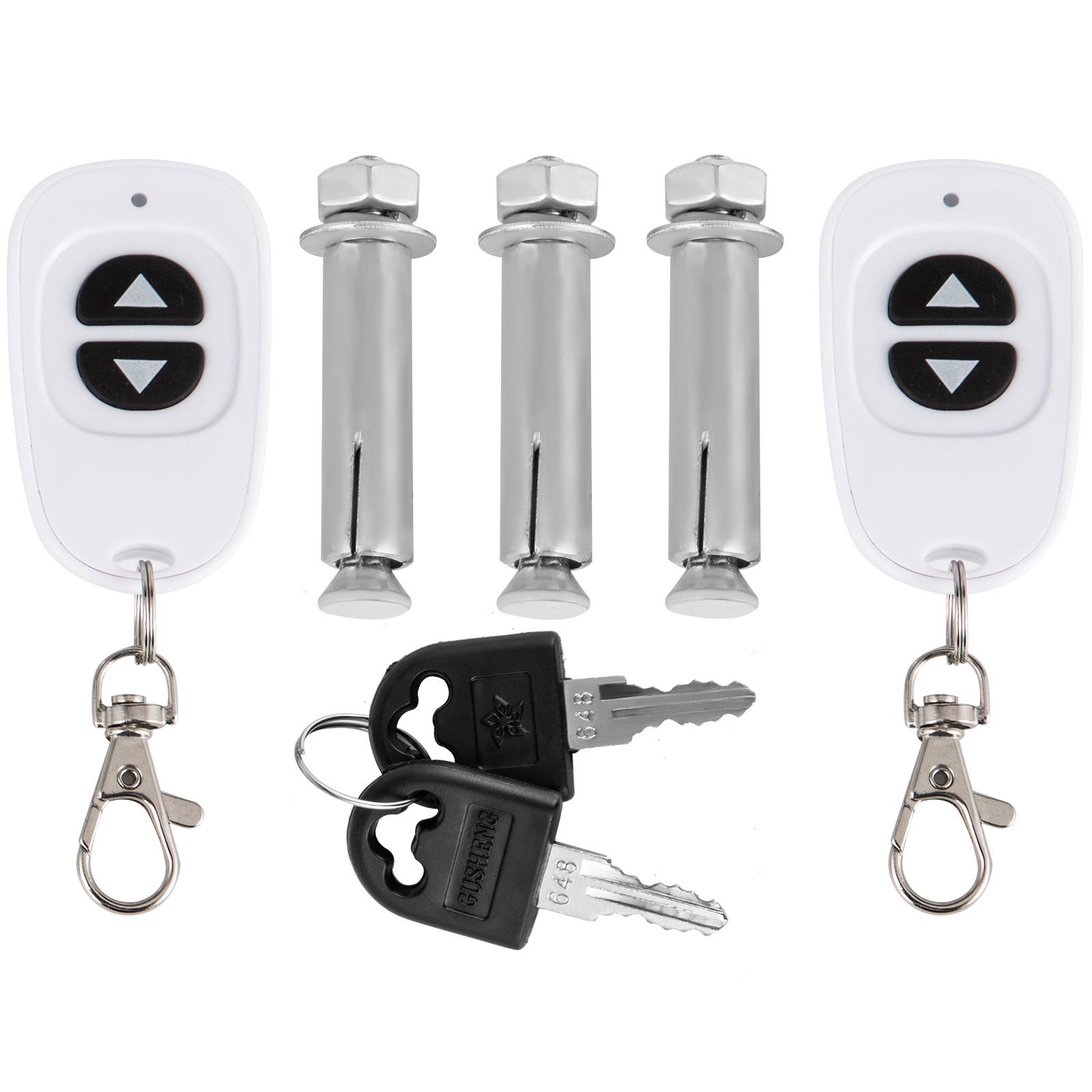VEVOR Barrière de parking rabattable, télécommande 15m, alarme intégrée, pour espaces privés et commerciaux. - Image 8